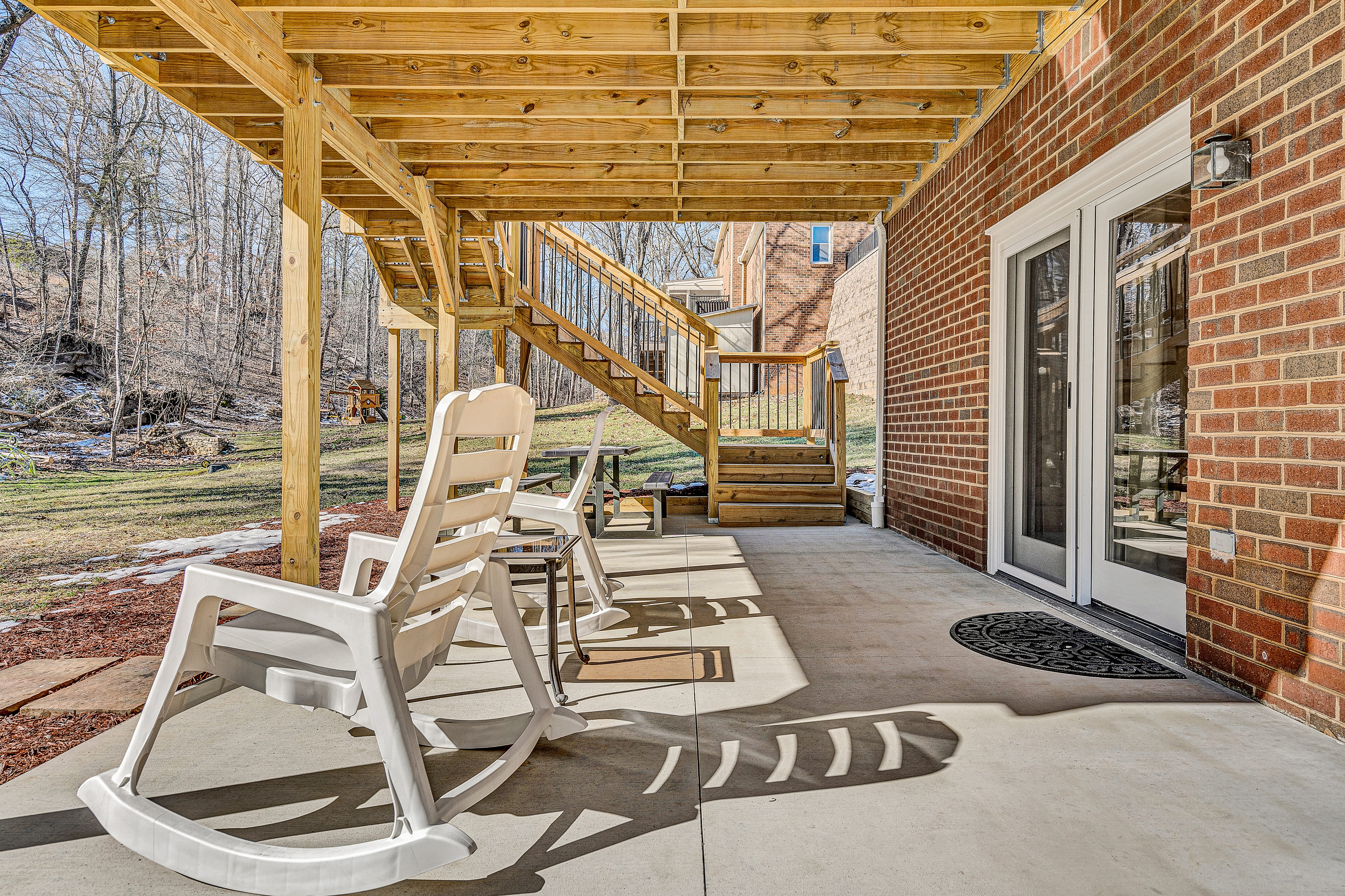 A deck built by ReImagineering Spaces.