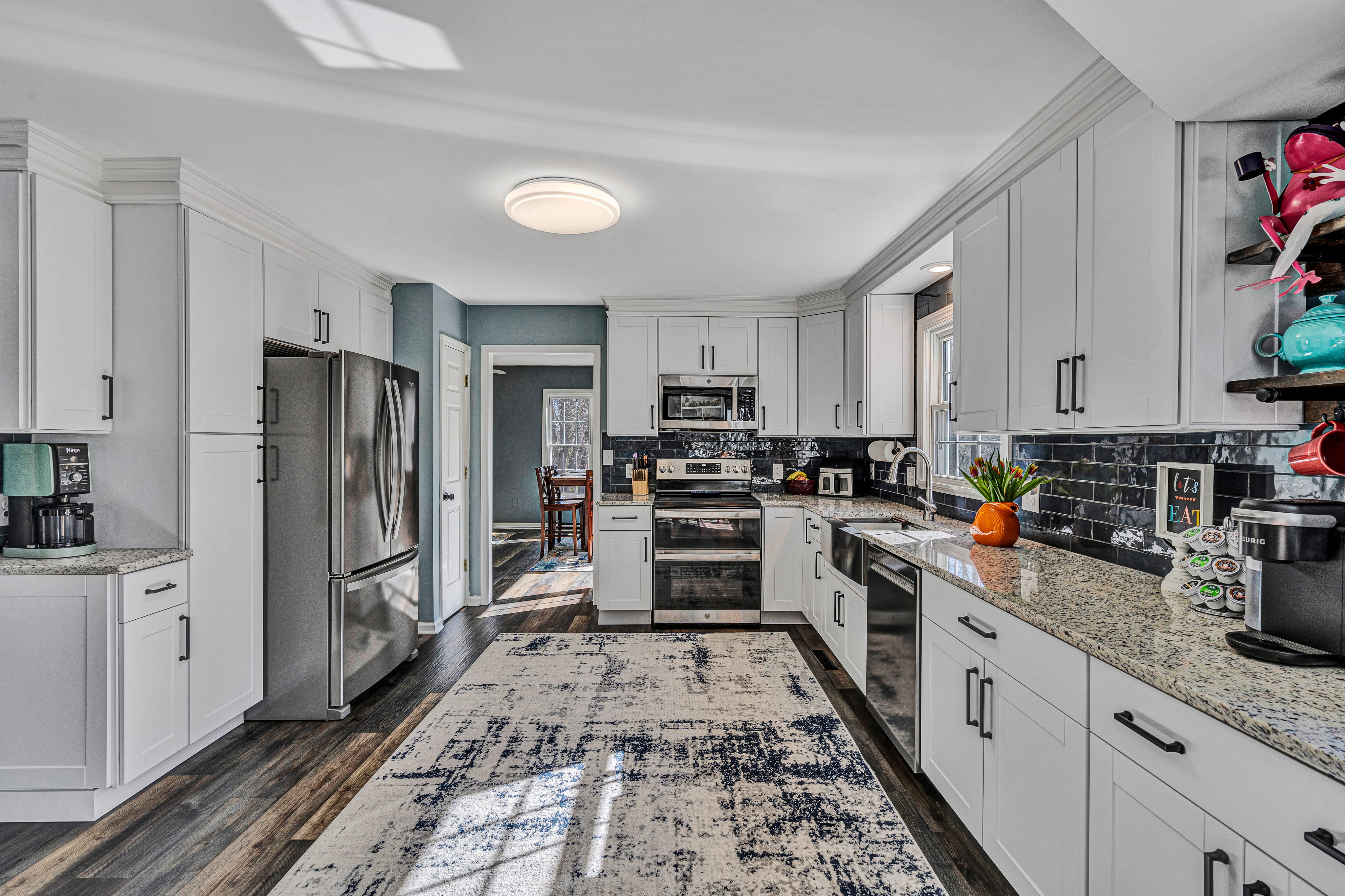 A kitchen reimagined by ReImagineering Spaces.