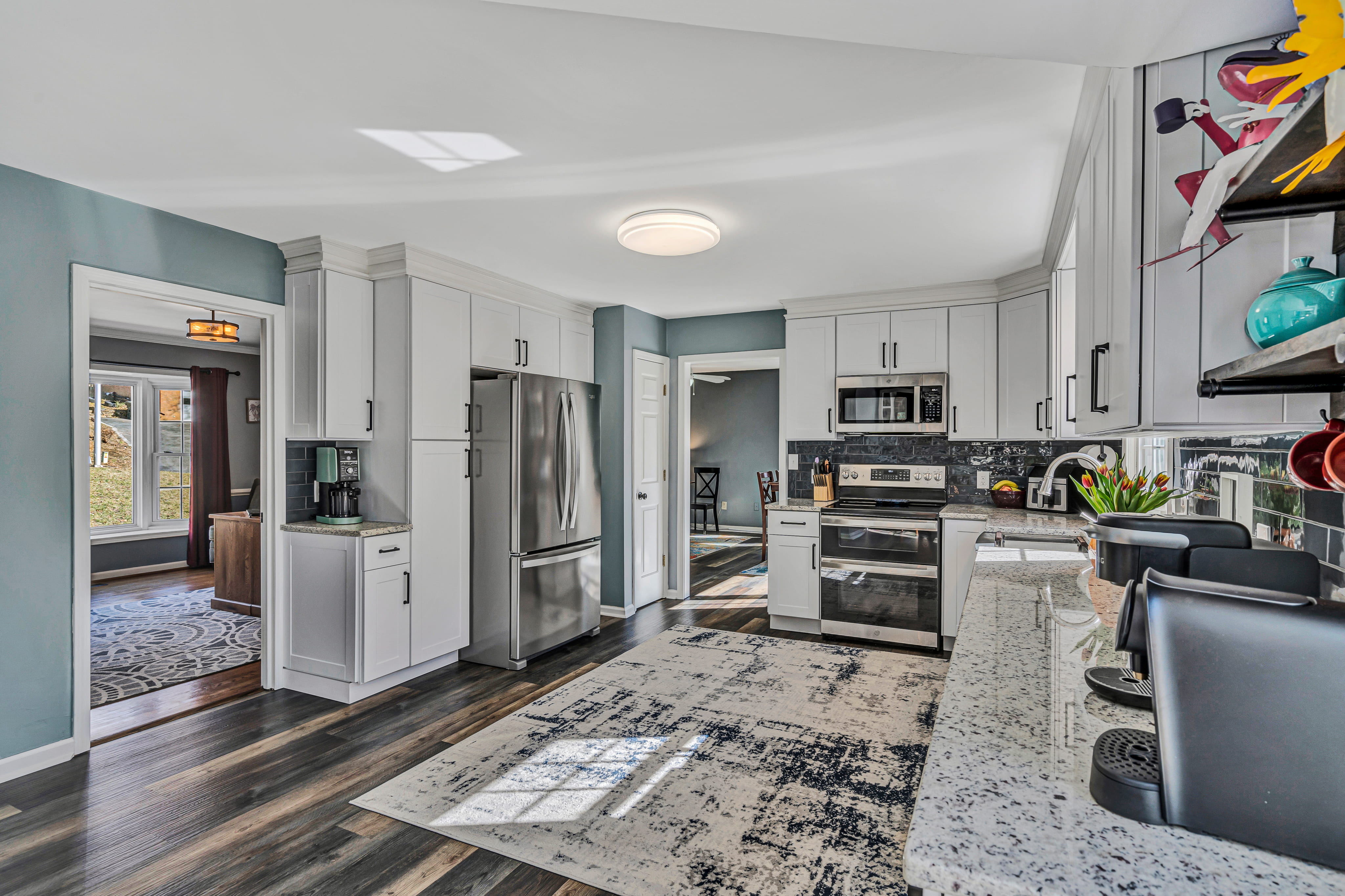 A kitchen reimagined by ReImagineering Spaces.