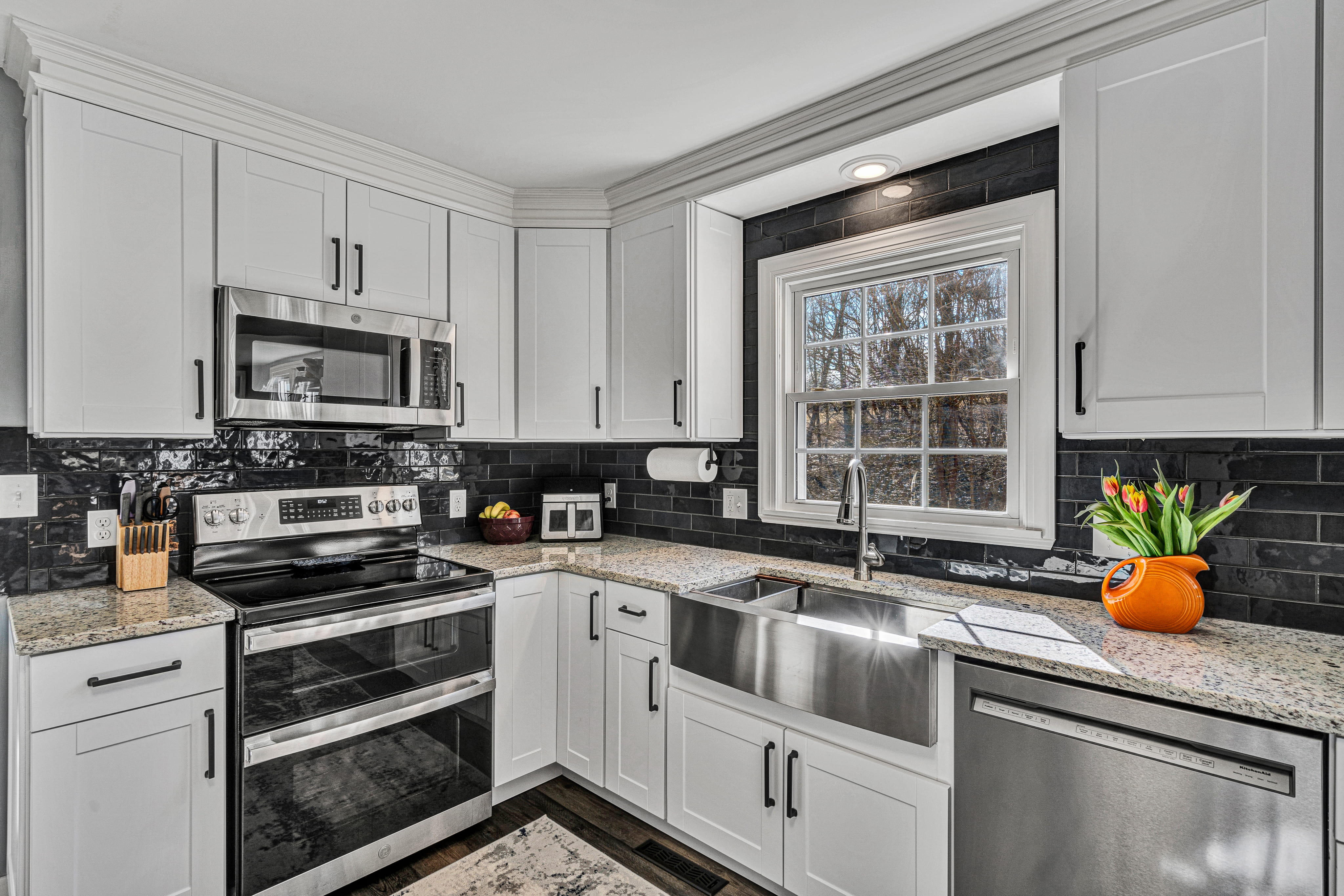 A kitchen reimagined by ReImagineering Spaces.