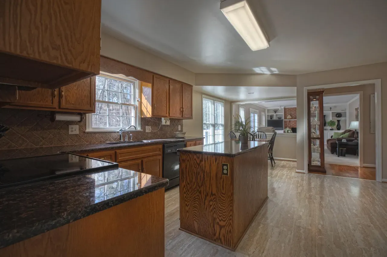 A view of the kitchen before ReImagineering Spaces.